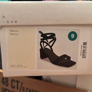 A New Day Black Heels Elegant and Versatile